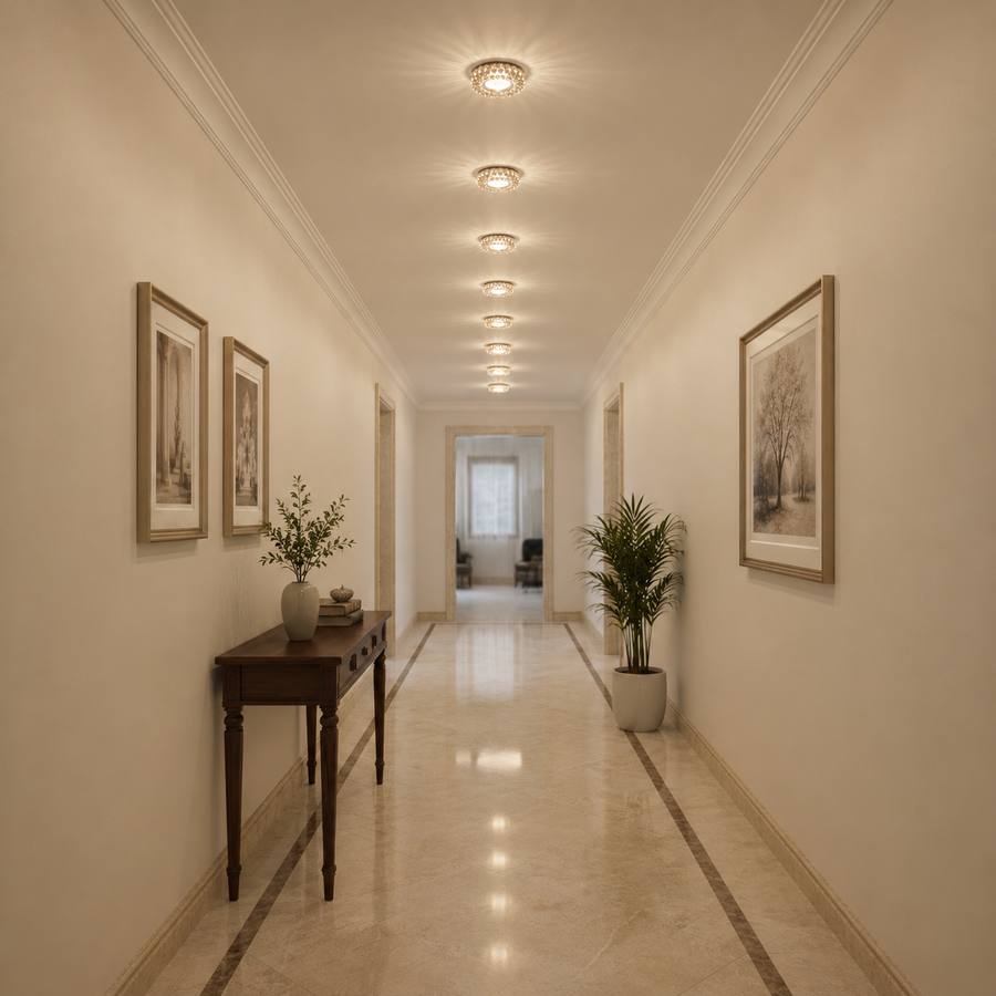 Spot LED ORBITA, 5W, Rotund, Lumina Rece / Calda, Bronz Antichizat, Rasina si Sticla Spot LED Default Title Alessandro Design