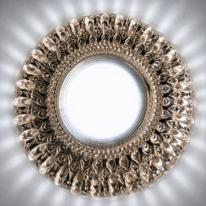 Spot LED ORBITA, 5W, Rotund, Lumina Rece / Calda, Bronz Antichizat, Rasina si Sticla Spot LED Default Title Alessandro Design