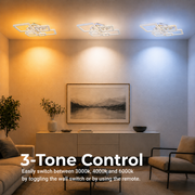 LED chandelier with remote control and crystal NOVA RHOMBA RGB 168W, 6 Squares, Cold/Warm/Neutral light, Dimmable, Shiny Chrome LED Chandeliers & Crystals Default Title Alessandro Design