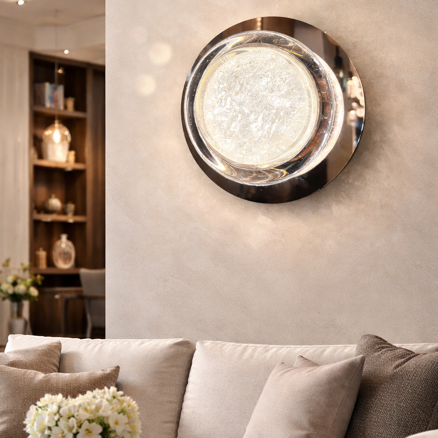Aplica LED Decorativa CELESTIA Ø20 Lumina Rece/Neutra/Calda Auriu Aplice de Interior Default Title Alessandro Design