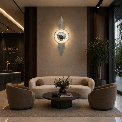 Luna Decorative LED Wall Light 83W Diameter 120CM Cold/Neutral/Warm Light Black