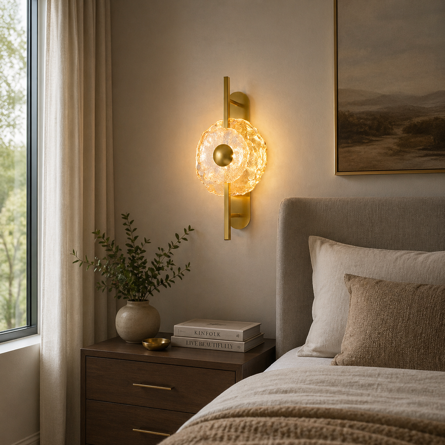 Aplica LED LUMA Decorativa Lumina Rece/Neutra/Calda Auriu Aplice de Interior Default Title Alessandro Design
