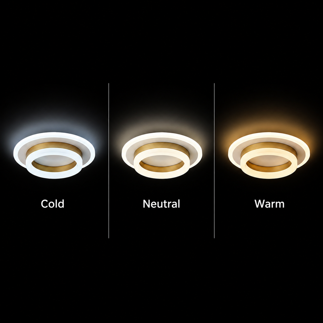 LED Chandelier SOLENA ROTONDA 21W, Diameter 20cm, Cold/Warm/Neutral light, Golden White LED Chandeliers Default Title Alessandro Design