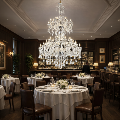 Crystal Chandelier CC8043/600H1800GD, Diameter 60cm, Height 180cm, Shiny Gold, Adjustable Height, Elegant Design