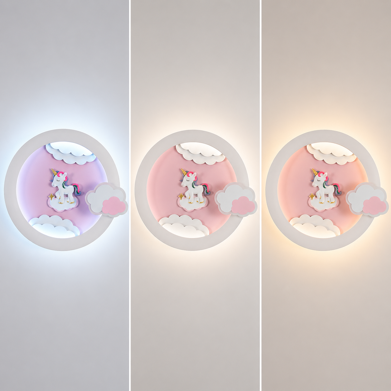Lustra LED cu telecomanda 71W, Diametru 50cm, lumina Rece/Calda/Neutra, Roz Lustre LED cu Telecomanda Default Title Alessandro Design