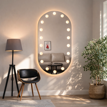 Mirror LED Touch Infinitium Demister System 60X80cm Mirrors Korman E Default Title Alessandro Design