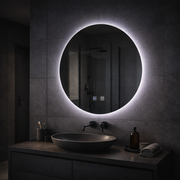 Round LED mirror, 70cm, Isolda, Touch, Demister System Mirrors Korman E Default Title Alessandro Design