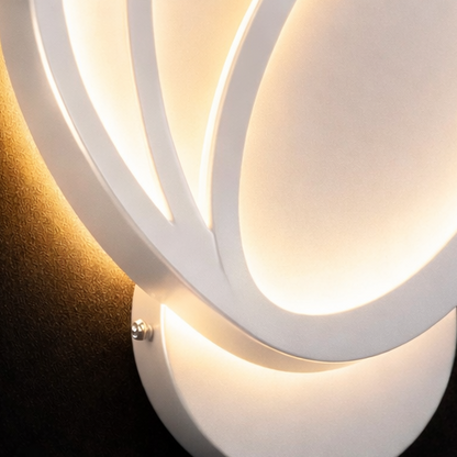 Tulip LED Wall Light 15W, Cold/Warm/Neutral Light 3000K/4000K/6000K, White, Metal and Acrylic Indoor Wall Lights Default Title Alessandro Design