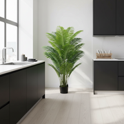 Plantă Artificială Tip Palmier Areca, 15 frunze, 150 cm, Verde