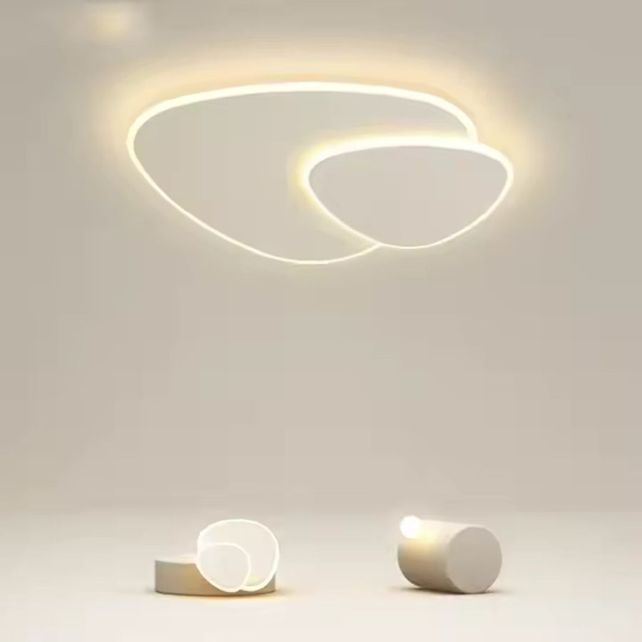 LED chandelier with remote control FUTURA LUMINA 66W, Oval, Cold/Warm/Neutral light, Dimmable, White LED chandelier with remote control Default Title Alessandro Design