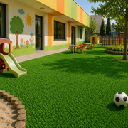 Gazon Artificial Pentru Exterior, 25x25 cm, Grosime 2cm, Densitate 15 Fire, Verde