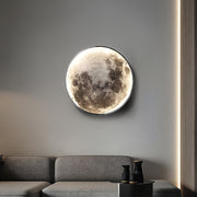 Decorative LED Wall Lamp with Remote Control, Moon 34W Diameter 50CM Warm Light Neutral Cold 3000/4000/6000K LED Chandeliers with Remote Control Default Title Alessandro Design