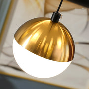 Estella Acrylic Pendant LED Chandelier with Remote Control, 30W, Dimmable, 3000K/4000K/6000K, Gold, Metal and Acrylic LED Chandeliers with Remote Control Default Title Alessandro Design