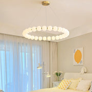Celeste 42W Acrylic LED Hanging Chandelier with Remote Control, Dimmable, Warm/Neutral/Cool Light 3000K/4000K/6000K, Gold, Metal and Acrylic LED Chandeliers with Remote Control Default Title Alessandro Design