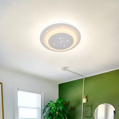 GUARELLA LED chandelier, 39W, Cold/Warm/Neutral light, White