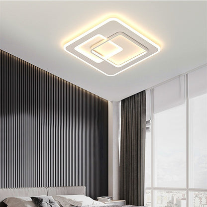 LED chandelier with remote control NOLUX 34W, Square, Cold/Warm/Neutral light, Dimmable, White LED chandeliers with remote control Default Title Alessandro Design