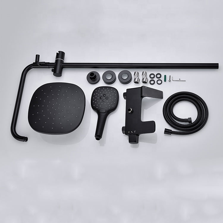 Shower Column, Sanitary Brass, Black, 9960H Faucets & Shower Columns Default Title Alessandro Design