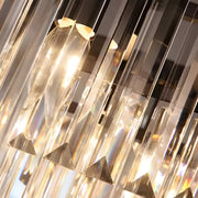 Crystal Chandelier CHAMBORD Petito 3xE14, Diameter 28cm, Matte Gold Crystal Chandeliers Default Title Alessandro Design