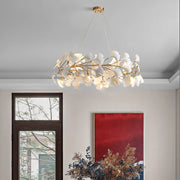 Candelabru Cristal Alpha 8XG9 Auriu Inaltime Reglabila Candelabre Moderne Default Title Alessandro Design