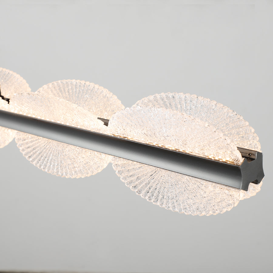 Lustra LED suspendata cu Telecomanda ISOTTA 105W, lumina Rece/Calda/Neutra 3000K/4000K/6000K, Dimabila,Inaltime Reglabila, Negru si Argintiu, Metal si Cristal Lustre LED cu Telecomanda Default Title Alessandro Design