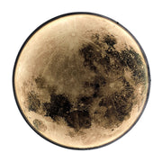 LED wall lamp, Decorative, Moon 83W Diameter 120CM Cold/Neutral/Warm Light Black LED Chandeliers Applied Default Title Alessandro Design