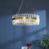 CASERTA Nobile LED Chandelier with Remote Control, 41W, Dimmable, Diameter 40cm, Gold
