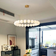 Celeste 42W Acrylic LED Hanging Chandelier with Remote Control, Dimmable, Warm/Neutral/Cool Light 3000K/4000K/6000K, Gold, Metal and Acrylic LED Chandeliers with Remote Control Default Title Alessandro Design