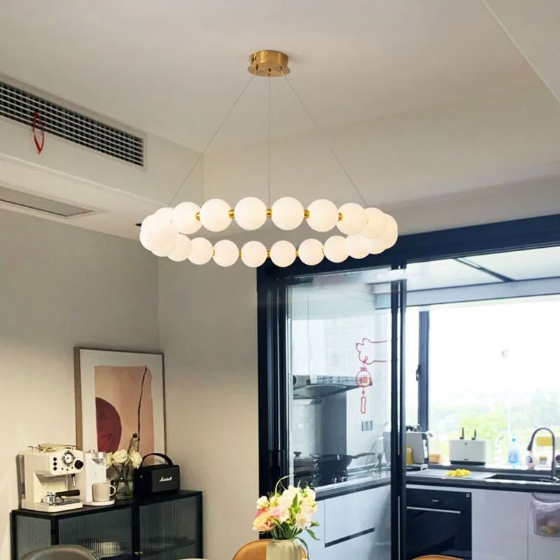 Celeste 42W Acrylic LED Hanging Chandelier with Remote Control, Dimmable, Warm/Neutral/Cool Light 3000K/4000K/6000K, Gold, Metal and Acrylic LED Chandeliers with Remote Control Default Title Alessandro Design