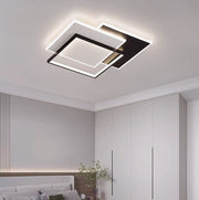 LED chandelier with remote control CHIARA 98W, 3 Squares, Cold/Warm/Neutral light, Dimmable, Black LED chandeliers with remote control Default Title Alessandro Design