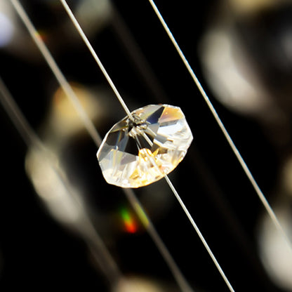 LED Crystal Chandelier 70W IMPERIALE Gold, Diameter 50cm, Height 200cm, Ladder Model Crystal Chandelier Default Title Alessandro Design