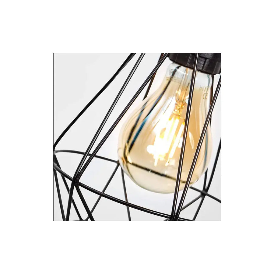 Aethra Chandelier, 1x E27, Metal, Black Industrial Chandeliers Default Title Alessandro Design