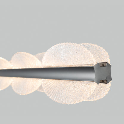 Lustra LED suspendata cu Telecomanda ISOTTA 105W, lumina Rece/Calda/Neutra 3000K/4000K/6000K, Dimabila,Inaltime Reglabila, Negru si Argintiu, Metal si Cristal Lustre LED cu Telecomanda Default Title Alessandro Design