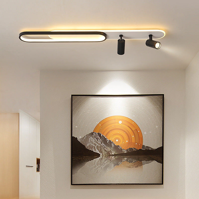 LED Chandelier with Adjustable Projector FISSO Camilla 70W, Cold/Warm/Neutral light, Black LED Chandeliers Default Title Alessandro Design