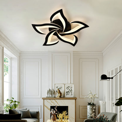Lustra LED cu Telecomanda LT660/5BK, 5 Elemente, 54W, Lumina 3000/4000/6000K, Negru, Inaltime Reglabila Lustre LED cu Telecomanda Default Title Alessandro Design