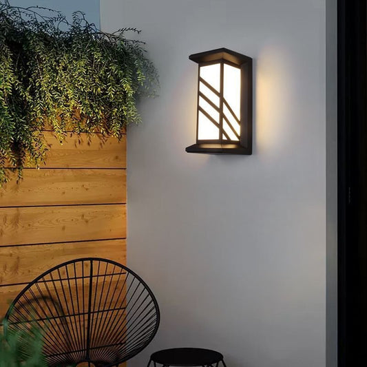 Aplica LED Exterior AX140BK 20W Alb Negru Aplice de Exterior Default Title Alessandro Design