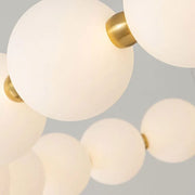 Celeste 42W Acrylic LED Hanging Chandelier with Remote Control, Dimmable, Warm/Neutral/Cool Light 3000K/4000K/6000K, Gold, Metal and Acrylic LED Chandeliers with Remote Control Default Title Alessandro Design