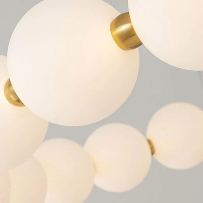 Aurelia 41W Acrylic LED Hanging Chandelier with Remote Control, Dimmable, 3000K/4000K/6000K, Gold, Metal and Acrylic LED Chandeliers with Remote Control Default Title Alessandro Design