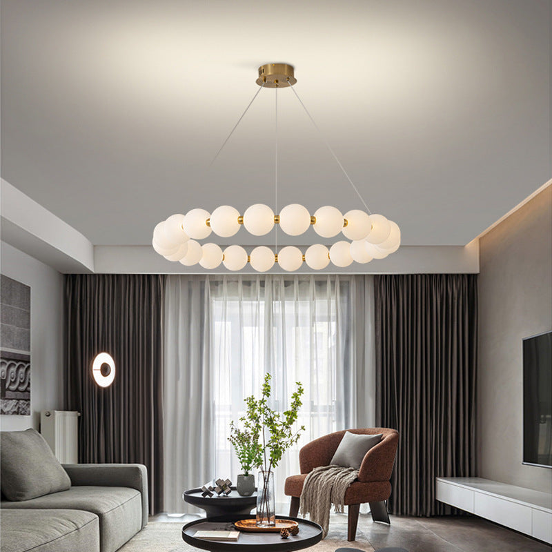 Celeste 42W Acrylic LED Hanging Chandelier with Remote Control, Dimmable, Warm/Neutral/Cool Light 3000K/4000K/6000K, Gold, Metal and Acrylic LED Chandeliers with Remote Control Default Title Alessandro Design