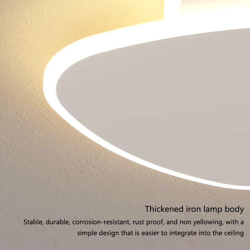 LED chandelier with remote control FUTURA LUMINA 66W, Oval, Cold/Warm/Neutral light, Dimmable, White LED chandelier with remote control Default Title Alessandro Design