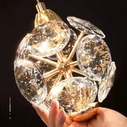 Crystal LED KILKENNY Culmino Chandelier, 144W, Neutral Light, Diameter 60cm, Gold Modern Chandeliers Default Title Alessandro Design