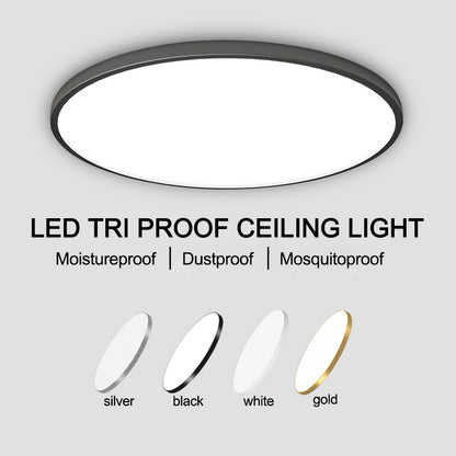 SOLIS LED ceiling light 27cm 20W Cold Light, Black LED ceiling lights Default Title Alessandro Design