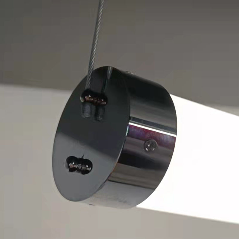 LED Chandelier DIVINO Black 91W with Flexible Silicone Tube, Diameter 60cm - Adjustable Light 3000K/4000K/6000K Modern Chandeliers Default Title Alessandro Design
