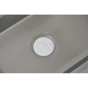 Stainless Steel Kitchen Sink 60x45x21 cm, Brushed Stainless Steel Default Title Alessandro Design