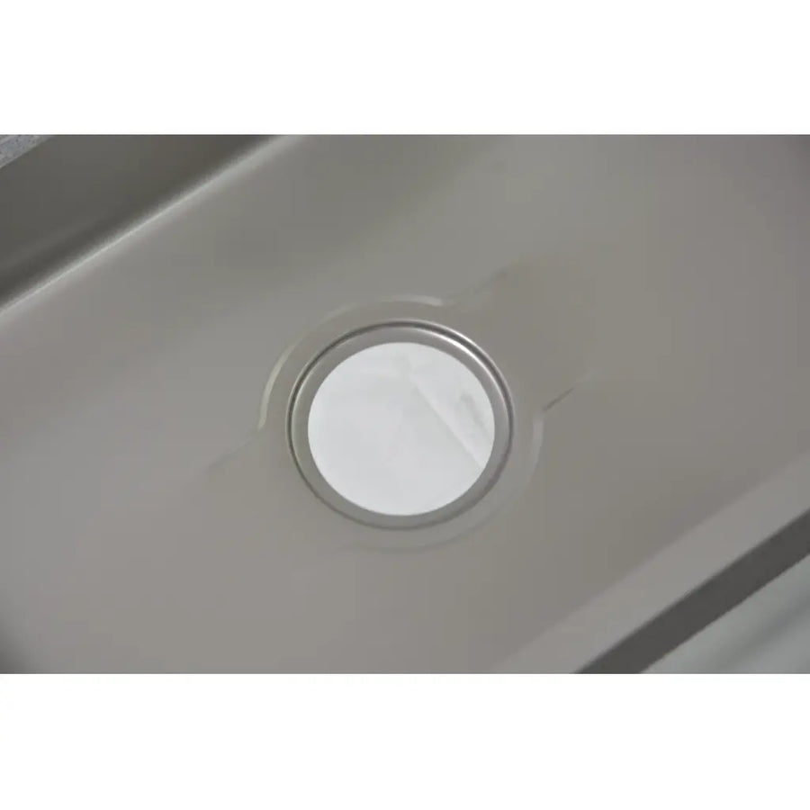 Stainless Steel Kitchen Sink 60x45x21 cm, Brushed Stainless Steel Default Title Alessandro Design