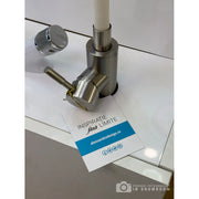 Faucet with Flexible Pipe, SUS304 Stainless Steel, Satin and White, CF025WH Kitchen Faucets Default Title Alessandro Design