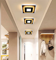 LED Chandelier MORNIKA 14W, Diameter 25cm, Square, Neutral light, White LED Chandelier Default Title Alessandro Design