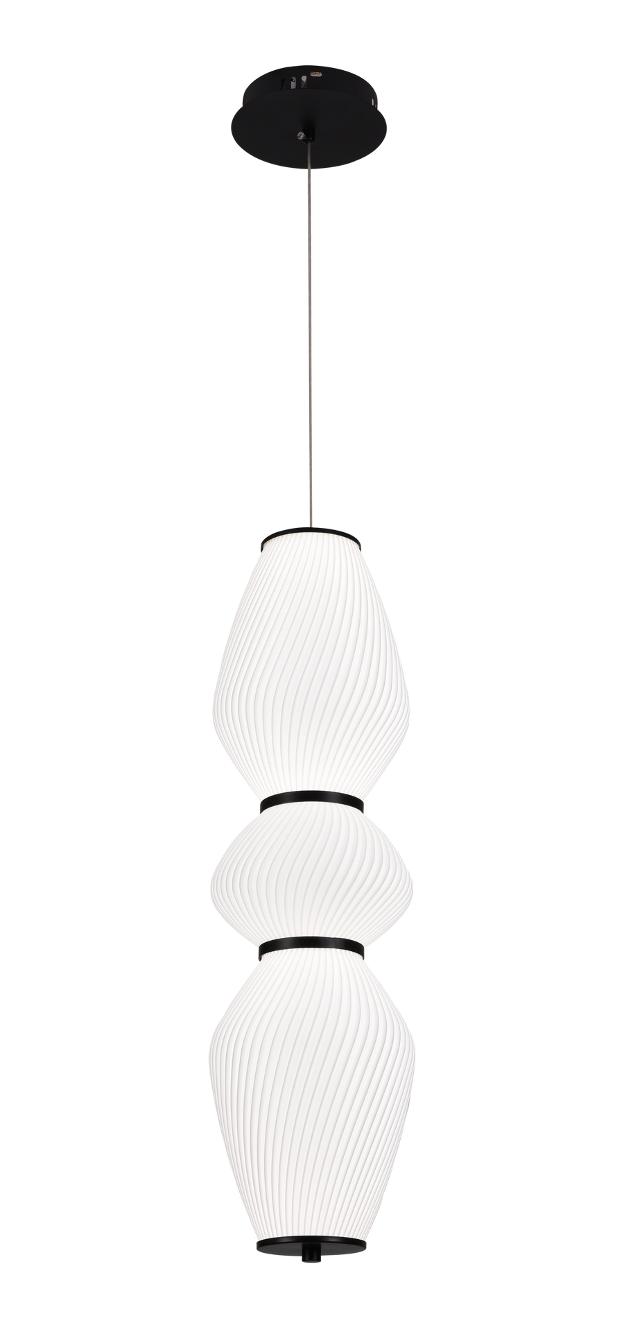 Lustra Suspendata LUMA, Lumina Calda/Neutra/Rece 3000K/4500K/6000K, Diametru 66 cm, Inaltime 16.5 cm, Alb, Plexiglas, Metal Lustre LED Default Title Alessandro Design