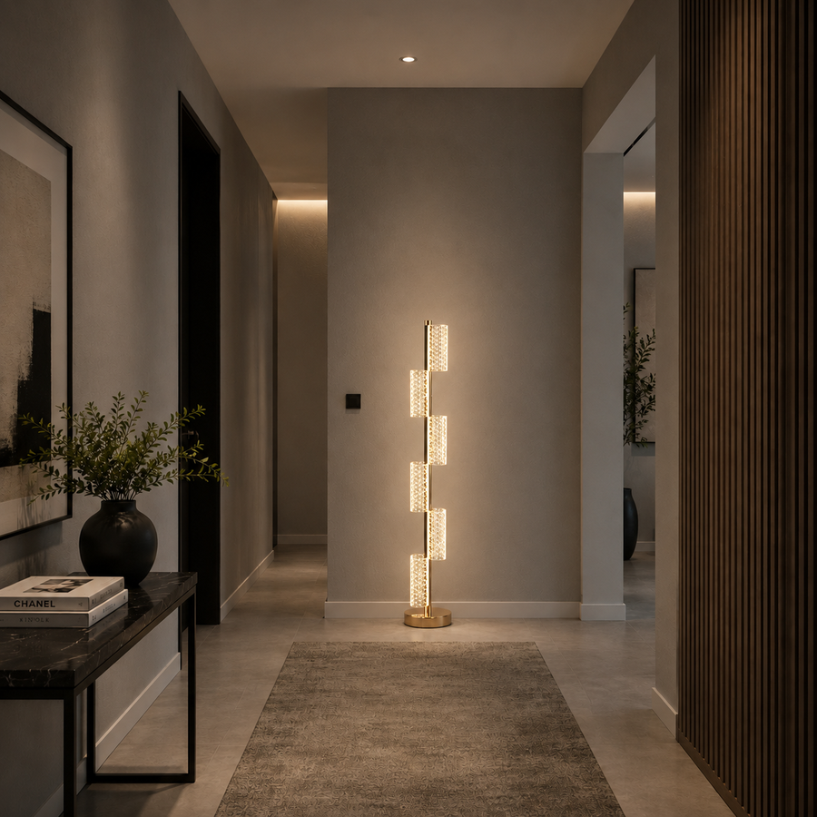 LED lamp 40W Modern Austin 125Cm 3000/4000/6000K Gold