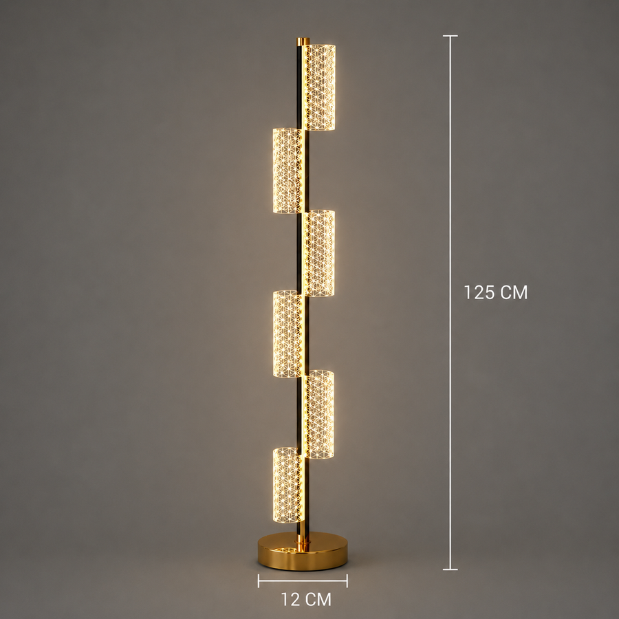 LED lamp 40W Modern Austin 125Cm 3000/4000/6000K Gold