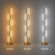 LED lamp 40W Modern Austin 125Cm 3000/4000/6000K Gold